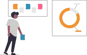 illustration graphique marketing