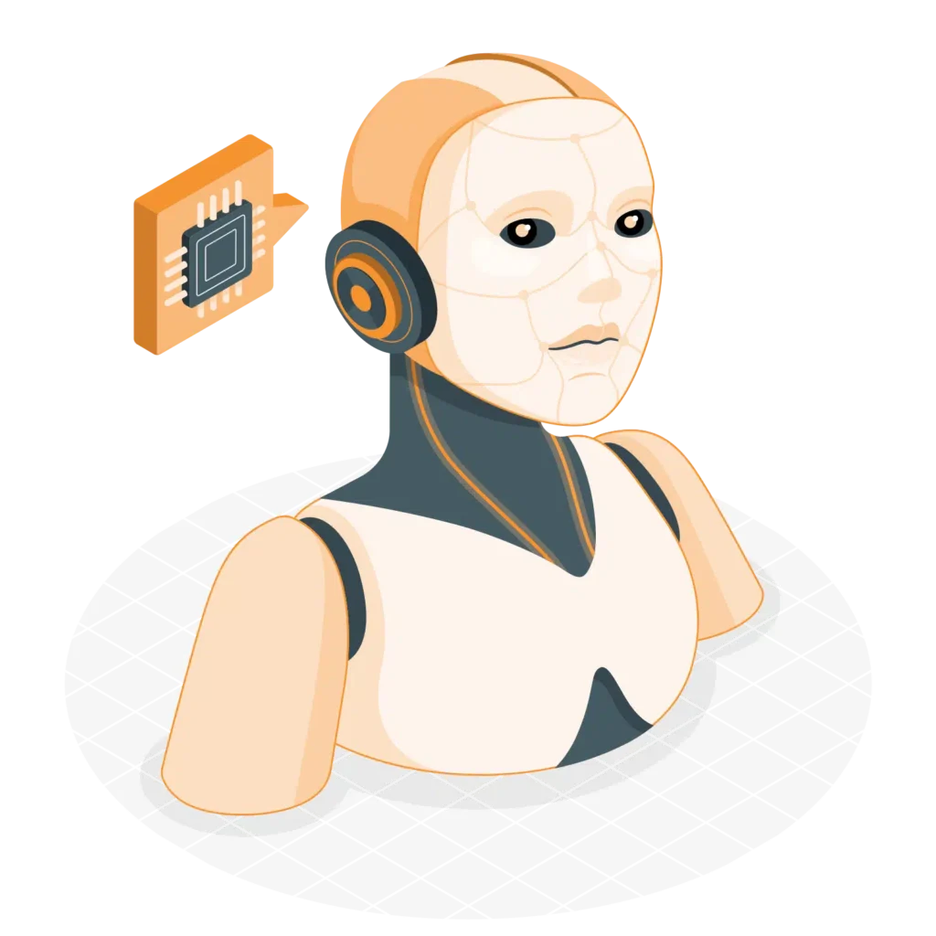 illustration robot IA