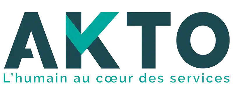 Logo de AKTO - L'humain au cœur des services